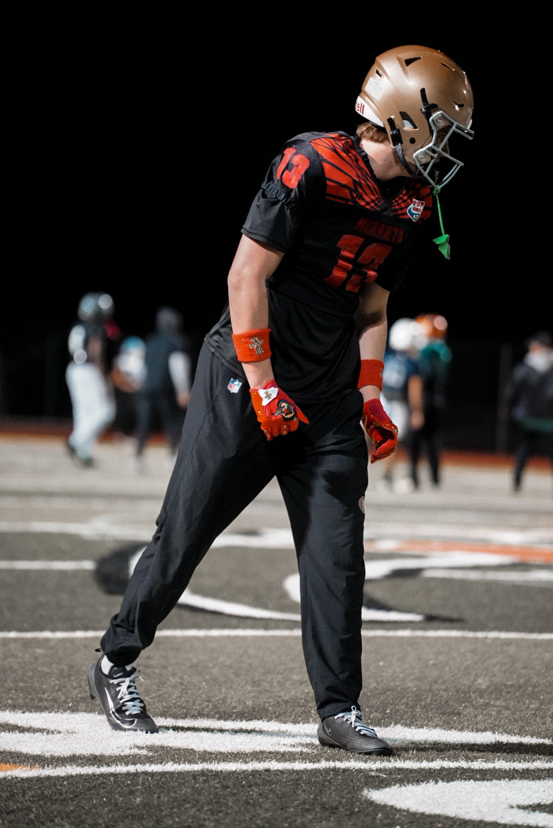 CHAOS CHROME RED WRISTBANDS