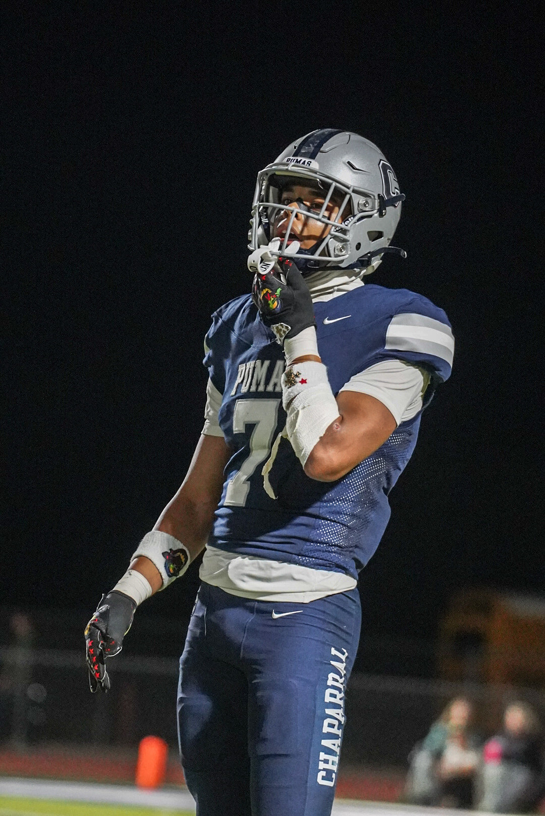 CHAOS CHROME WHITE WRISTBANDS