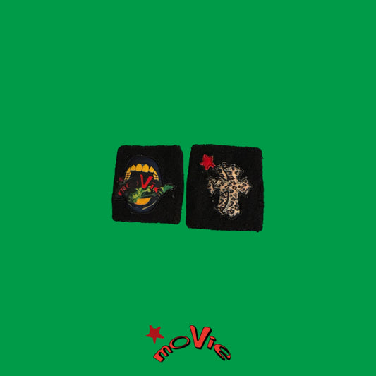 CHAOS CHROME BLACK WRISTBANDS