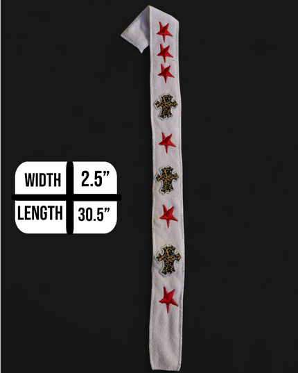 FB Chrome starz towel white
