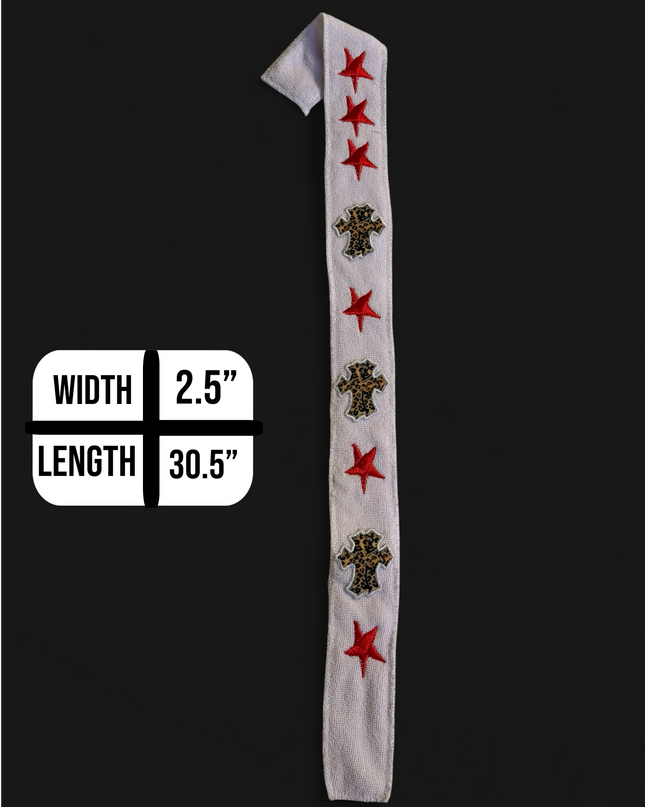 FB Chrome starz towel white