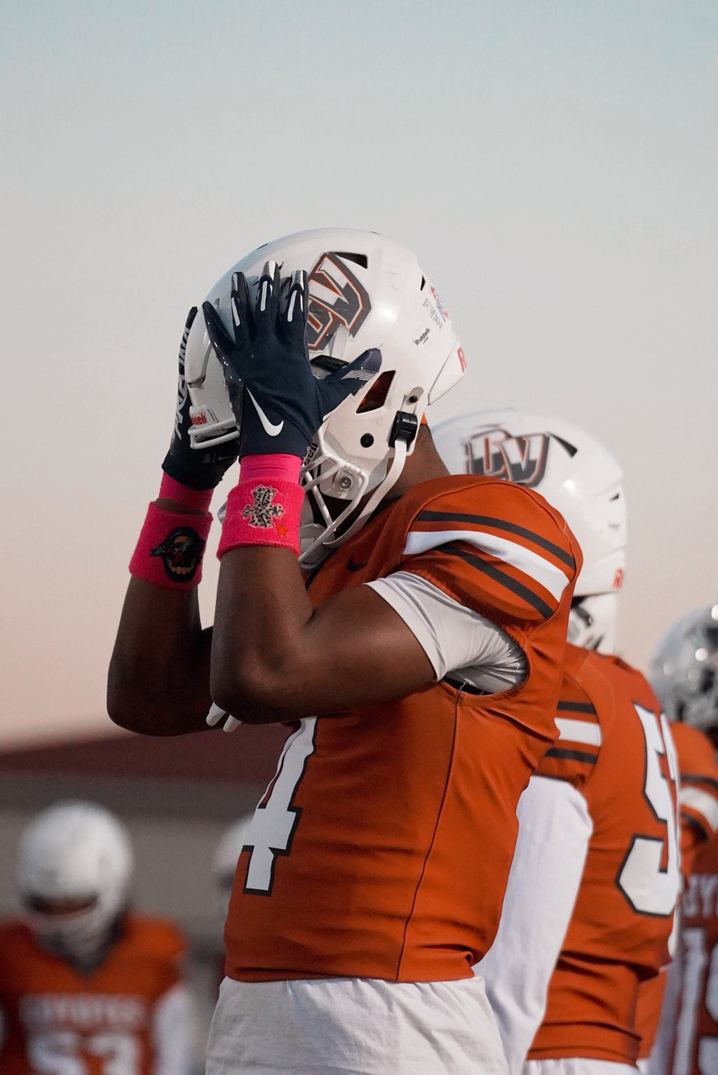 CHAOS CHROME PINK WRISTBANDS