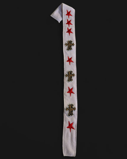 FB Chrome starz towel white