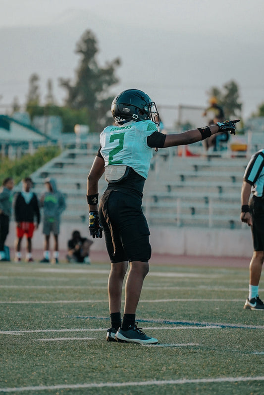 CHAOS CHROME 1.0s Football Gloves BLACK