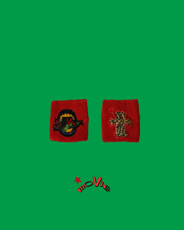 CHAOS CHROME RED WRISTBANDS