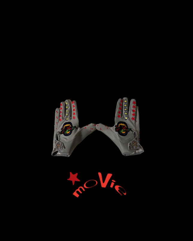 CHAOS CHROME 1.0s Football Gloves GRAY